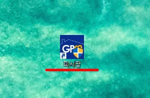 바탕화면에 생긴 피시팡 아이콘